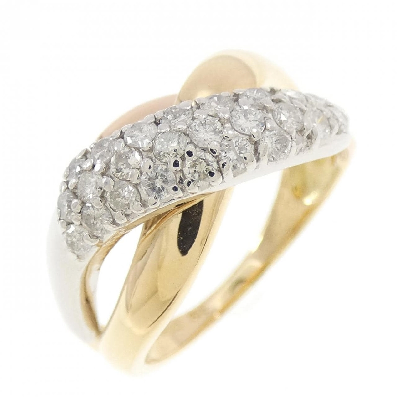 Nhẫn kim cương K18YG/PT900/K18PG 0.505CT - Hàng hiệu Chính hãng 854584