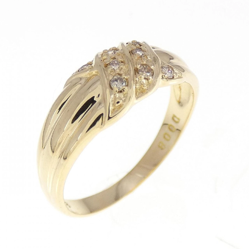 Nhẫn kim cương K18YG 0.08CT - Hàng hiệu Authentic 855911