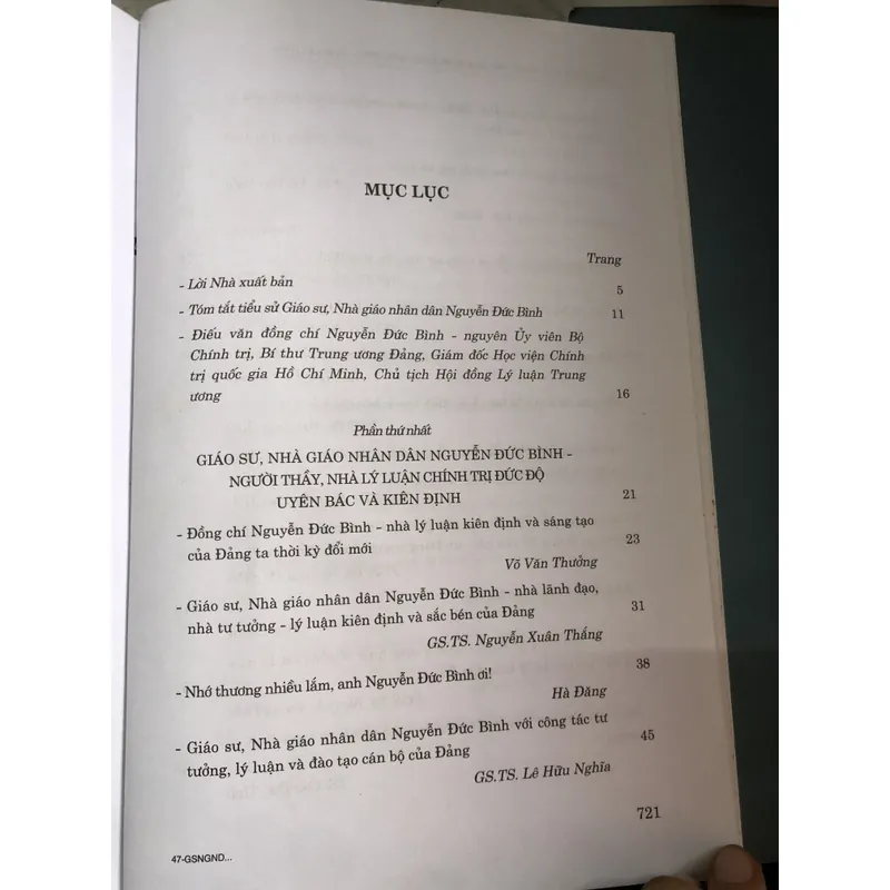 GS. NGND Nguyễn Đức Bình - Nhà lý luận chính trị bản lĩnh và trí tuệ 723265