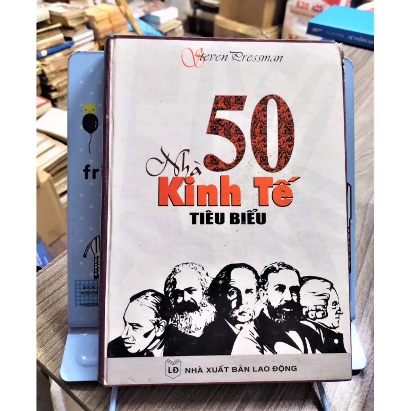 Sách: 50 nhà kinh tế tiêu biểu - TG: Steven Pressnam (A3) 735446