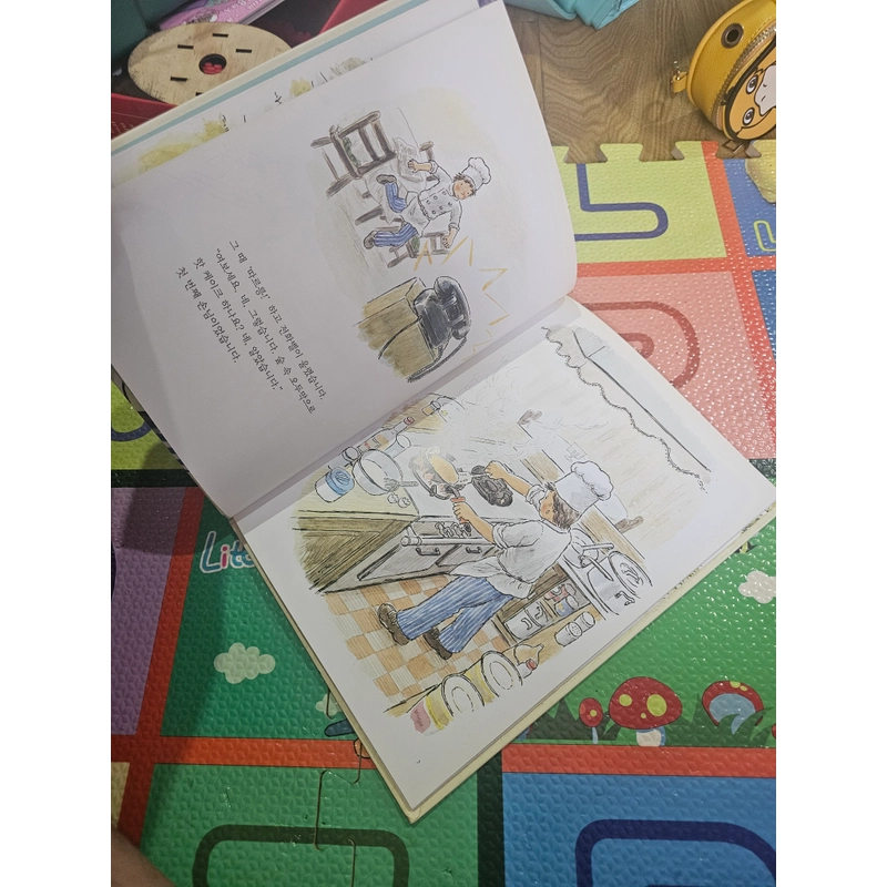 Sách học tiếng Hàn bìa cứng In màu như hình  418806