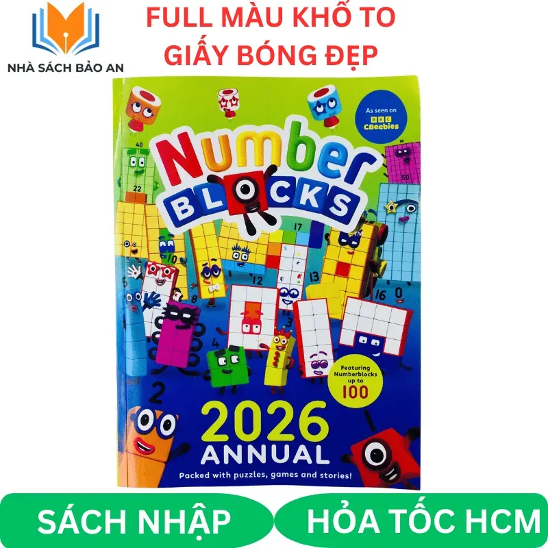 Sách - Numberblocks 2026 Annual – vừa học toán vừa chơi cực vui! 1001326