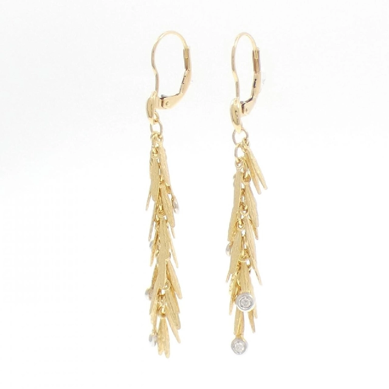 K18YG/K18WG Bông tai kim cương - Hàng hiệu Authentic 869265