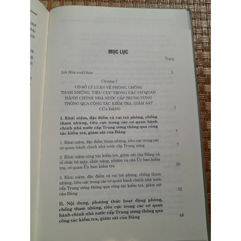 PHÒNG CHỐNG THAM NHŨNG TIÊU CỰC TRONG CÁC CƠ QUAN... 761478