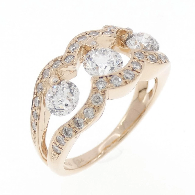 Nhẫn kim cương K18PG 1.002CT 669684