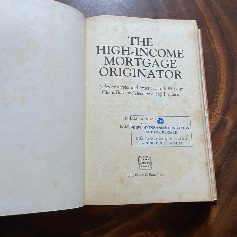 The High Income Mortgage Originator - Richard Giannamore & Barbara Bordow Osach 443160