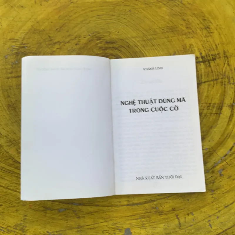 DỤNG MÃ TRONG CUỘC CỜ - Khánh Linh 791079