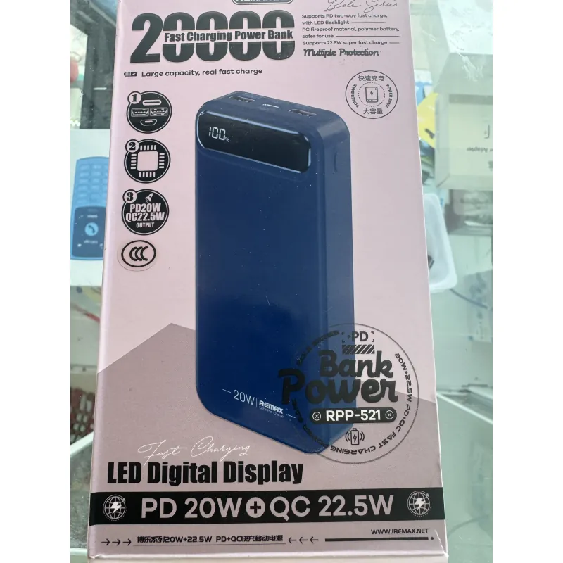 Sạc dự phòng REMAX RPP-521 20.000mAh 995410