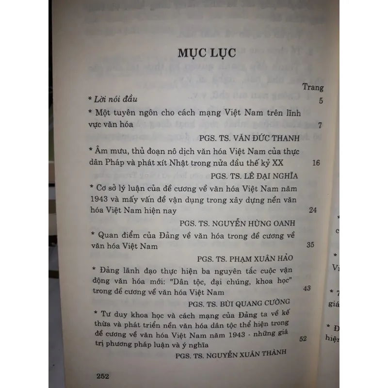 Đề cương về Văn hóa Việt Nam năm 1943 - Giá trị lịch sử và hiện thực 643405