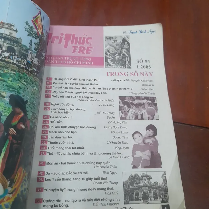 TRI THỨC TRẺ số 94 tháng 1-2003 726990