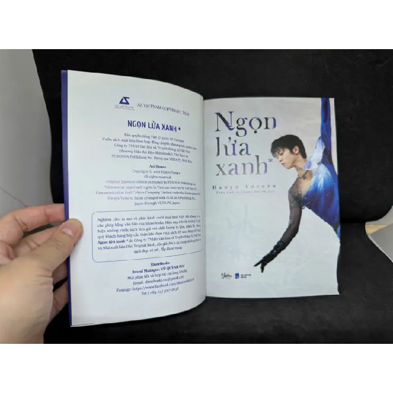 [Phiên Chợ Sách Cũ] Ngọn Lửa Xanh, 2020 - Hanyu Yuzuru H1809 SBM 599537