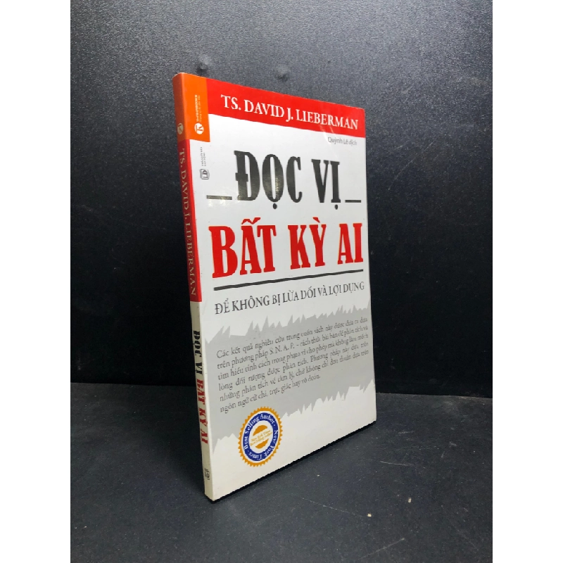 M2 - Đọc vị bất kỳ ai David J Lieberman mới 80% (ố, quăn giấy)  HPB.HCM0501 324384