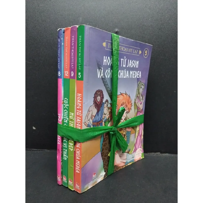 [Sách Cũ SCGR] Bộ 4 tập (5,9,12,18) Thần thoại Hy Lạp mới 80% ố vàng HCM1008 TRUYỆN TRANH 685240