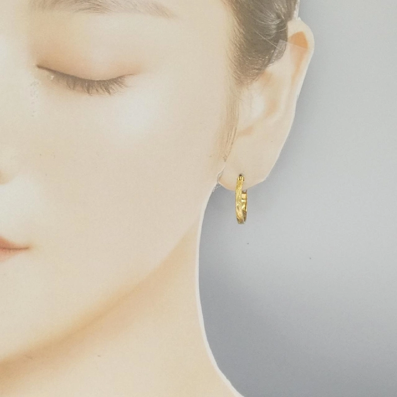 K18YG Bông tai - Hàng hiệu Authentic 871685