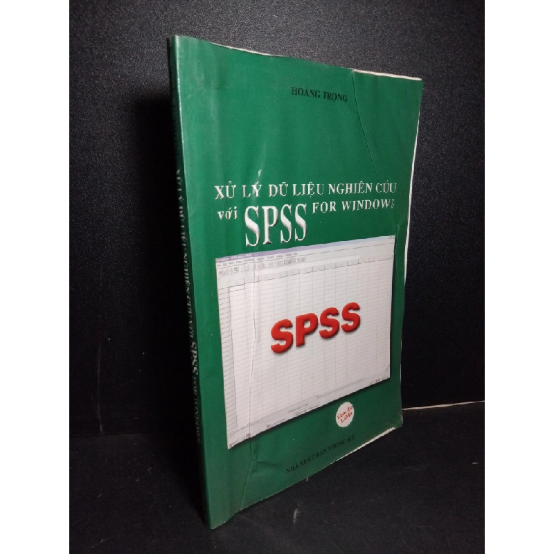 Xử lý dữ liệu nghiên cứu với SPSS for windows mới 70% bẩn bìa, ố, có chữ viết trang cuối, highlight, nhăn bìa 2002 HCM1001 Hoàng Trọng GIÁO TRÌNH, CHUYÊN MÔN Oreka-Blogmeo 21225 388612