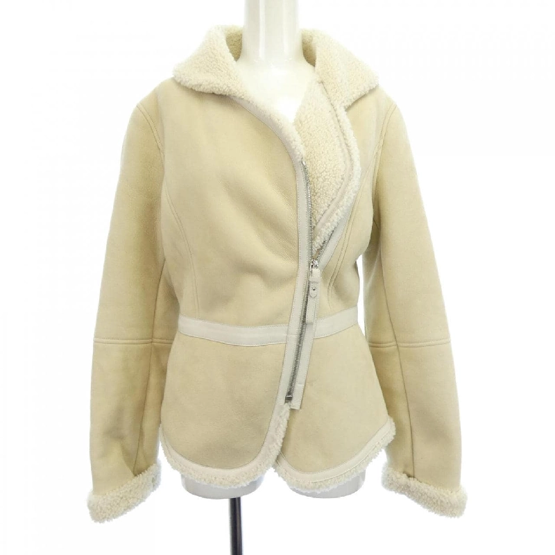 Áo khoác lông cừu HERMES 2H1205DB 633139