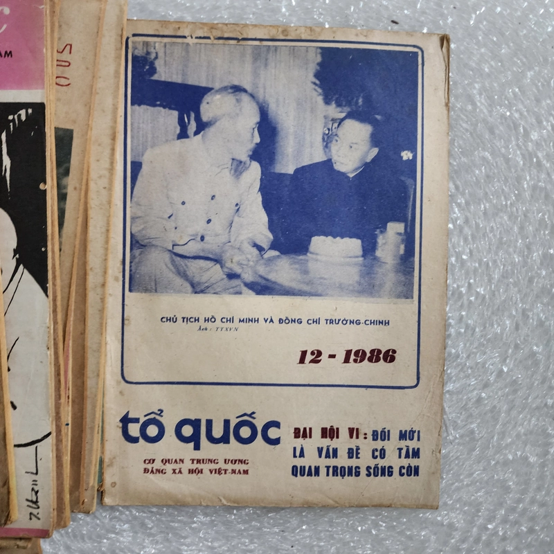 Báo Tổ quốc của Đảng Xã hội Việt Nam | 21 số từ 1979 đến 1988 nhiều số chuyên đề 452249