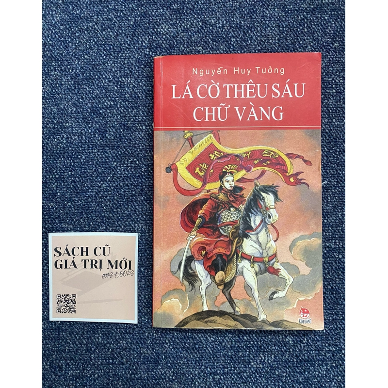 Lá cờ thêu sáu chữ vàng 534202