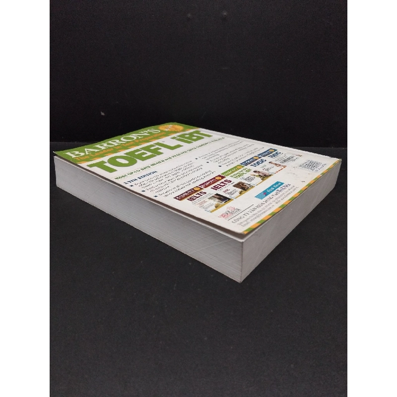 Toefl iBT 13TH edition (kèm CD) mới 80% ố bẩn 2014 HCM1710 HỌC NGOẠI NGỮ 917782