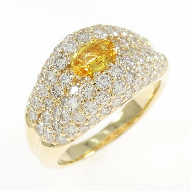 Nhẫn Sapphire 750YG 0.48CT - Hàng hiệu Chính hãng 853798