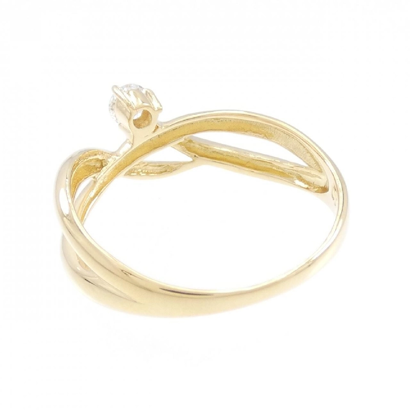 Nhẫn kim cương K18YG 0.10CT 672134