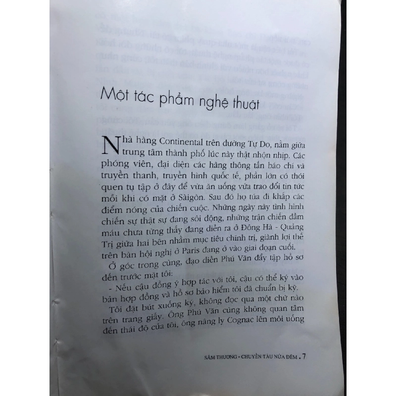 Chuyến tàu nửa đêm 2003 mới 70% ố bẩn nhẹ Sam Thương HPB0906 SÁCH VĂN HỌC 915578