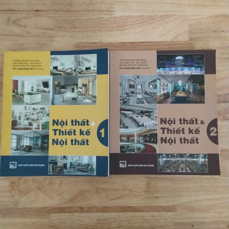 Bộ 2 cuốn: nội thất và thiết kế nội thất 602591