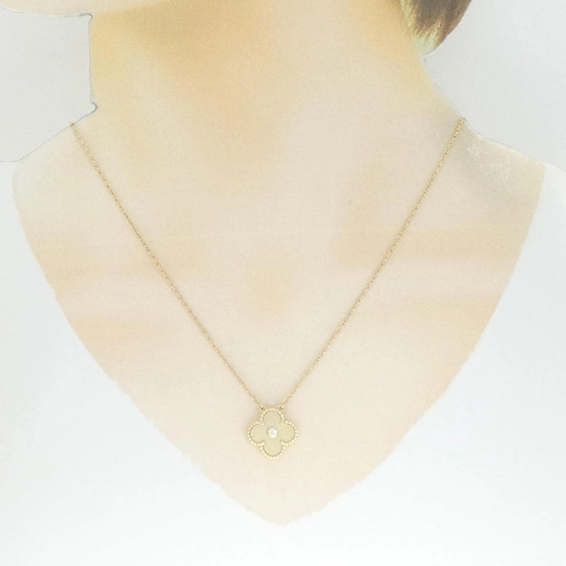 Vòng cổ Van Cleef & Arpels Vintage Alhambra - Hàng hiệu Authentic 842429