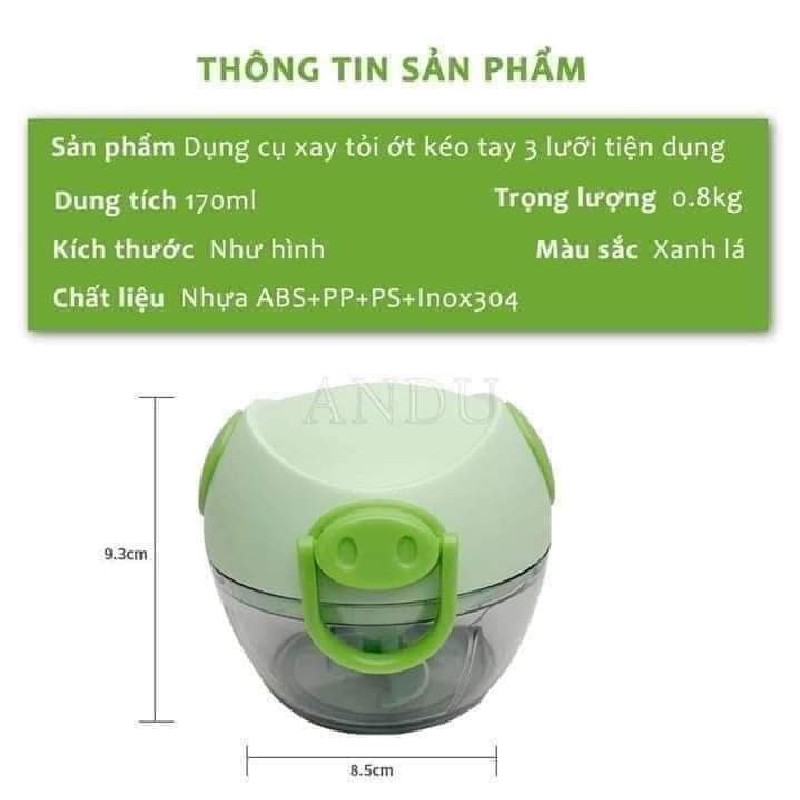 MÁY XAY TỎI ỚT MINI HÌNH 🐷🐷🐷 25572