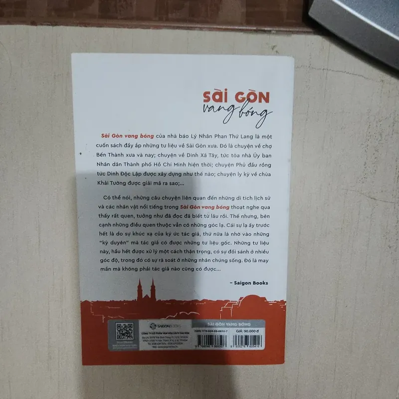 Sách Sài Gòn vang bóng mới 90% 715275