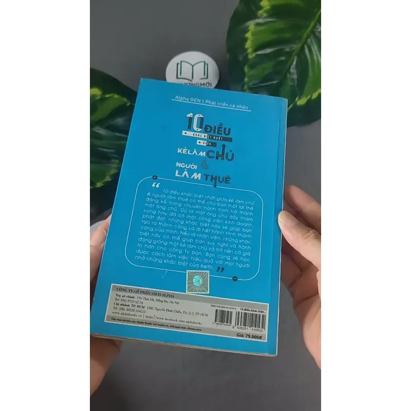 10 Điều Khác Biệt Nhất Giữa Kẻ Làm Chủ & Người Làm Thuê - Keith Cameron Smith 604604