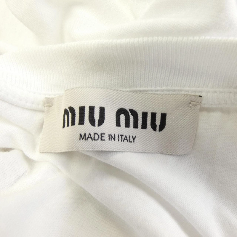 ミュウミュウ MIU MIU MJN483 SWM1 14ER T-shirt - Hàng hiệu Authentic 634377