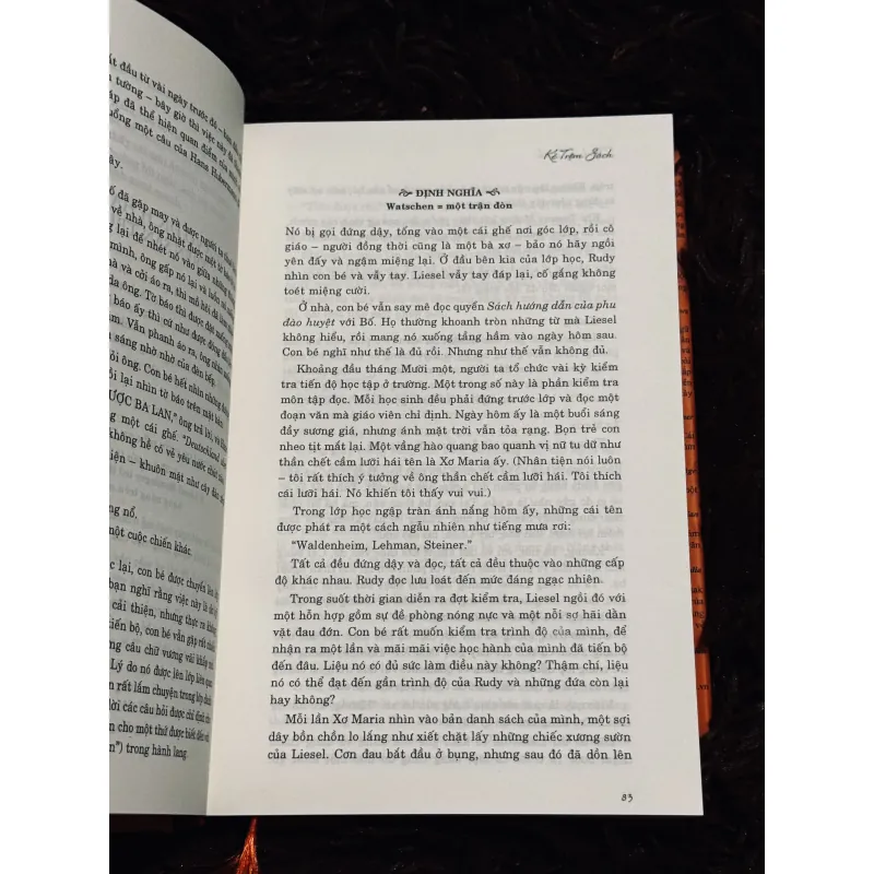 Kẻ trộm sách (bìa cứng)  1000109