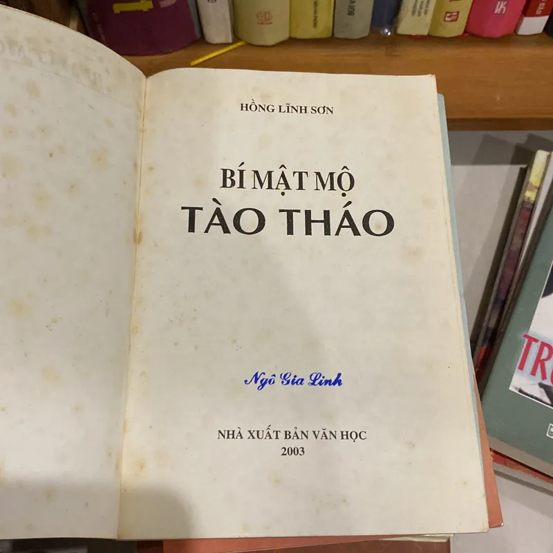 BÍ MẬT MỘ TÀO THÁO (XB 2003) 599886