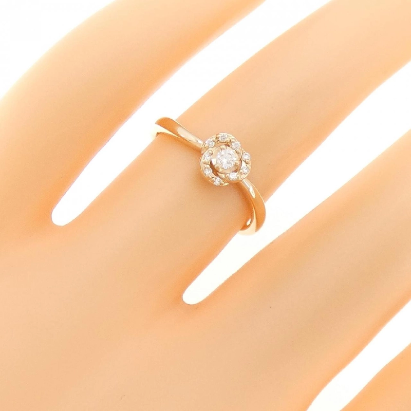 Nhẫn kim cương hoa 4゜C - Hàng hiệu Authentic 839074