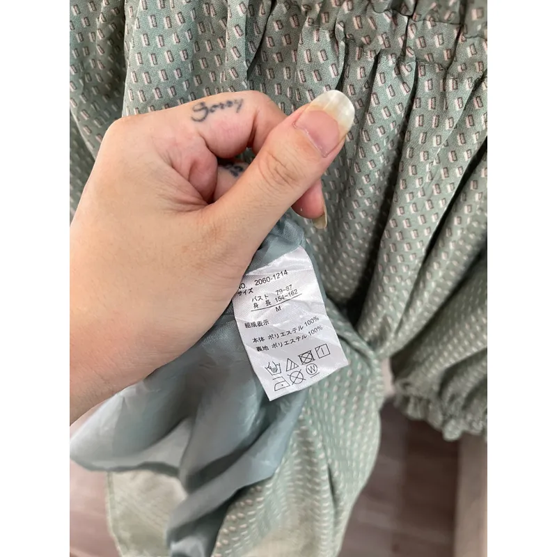 Đầm xô voan hiệu Nhật dáng eo điệu đà 707225