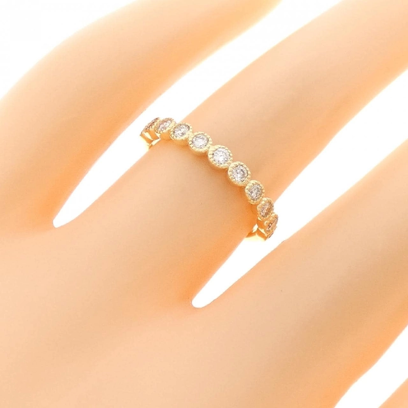Nhẫn kim cương K18YG 0.31CT 670232