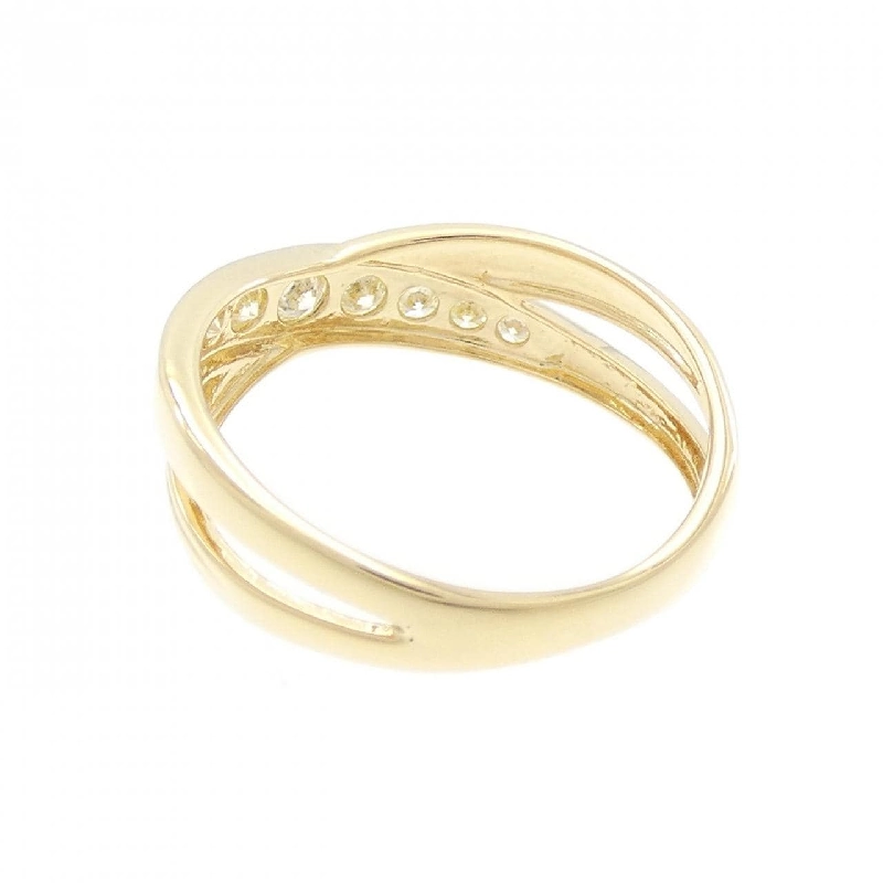 Nhẫn kim cương K18YG 0.31CT 671490