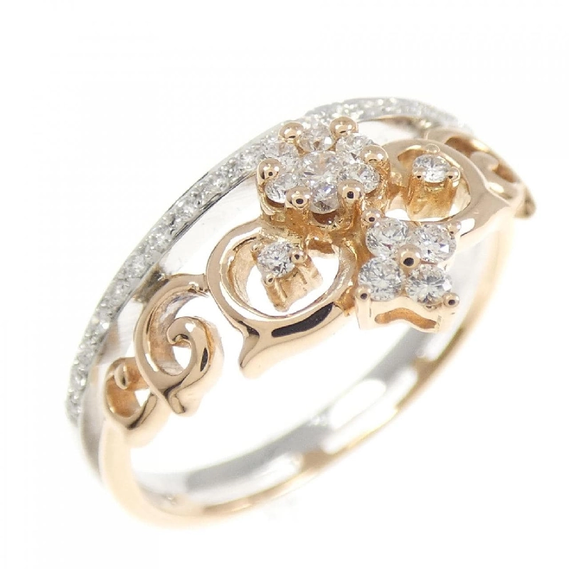 Nhẫn kim cương K18PG/K18WG 0.21CT - Hàng hiệu Chính hãng 852162