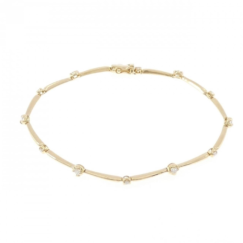 Dây chuyền LINE K18YG 0.30CT 666357