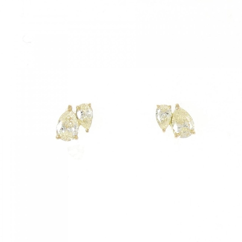 K18YG Bông tai kim cương 0.54CT - Hàng hiệu Chính hãng 867907