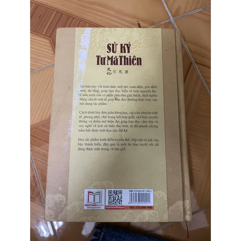 Sử ký Tư Mã Thiên - bìa cứng 792969