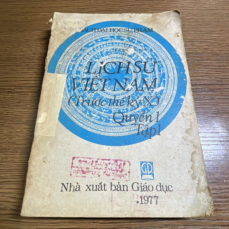 Lịch sử Việt Nam trước thế kỷ X quyển 1 tập 1 XB 1977 378380