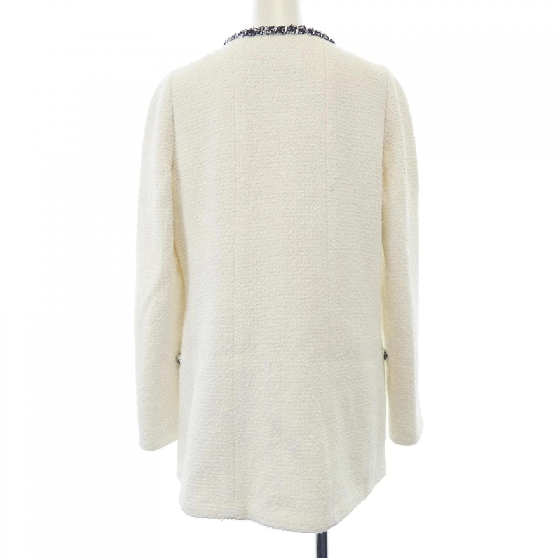 Jacket không cổ CHANEL - Hàng hiệu Authentic 824527