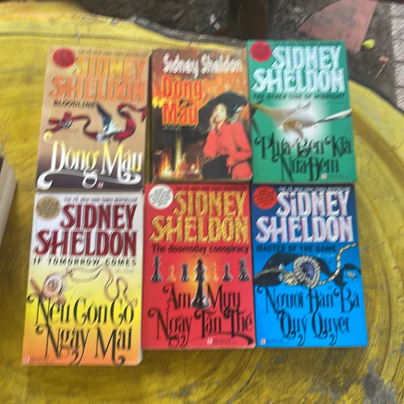 TRỌN BỘ SIDNEY SHELDON 18 TÁC PHẨM + HỒI KÝ & tặng thêm cuốn DÒNG MÁU 733881