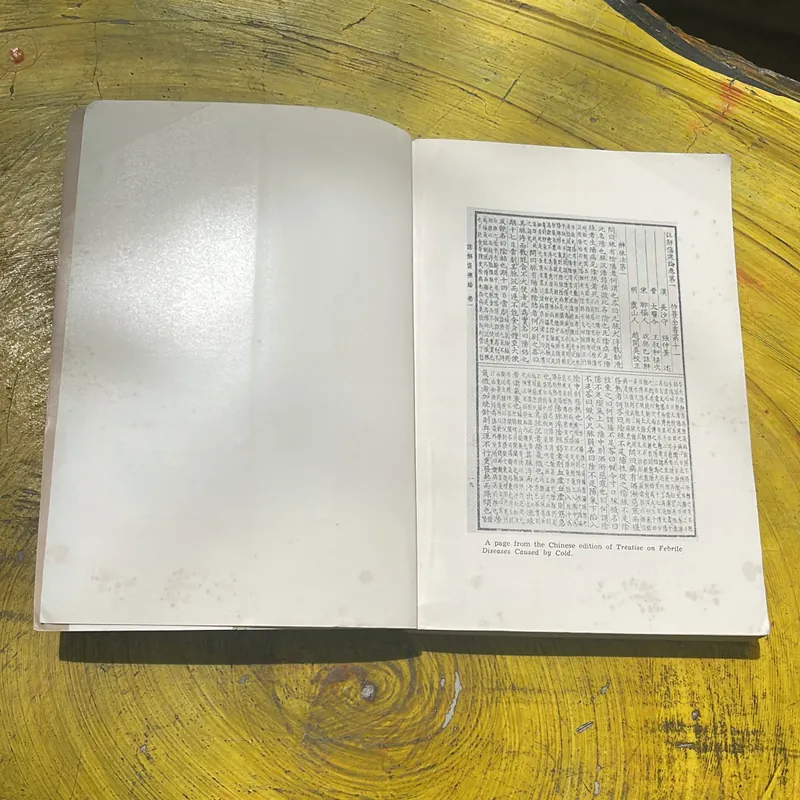 TREATISE ON FEBRILE DISEASES CAUSED BY COLD- ZHANG ZHONGJING 602389