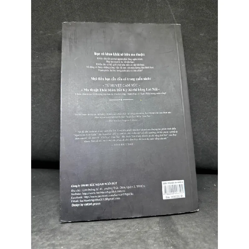 [Phiên Chợ Sách Cũ] Tử Huyệt Cảm Xúc (có sách tặng kèm) - Roy Garn 2804, 2017 445772