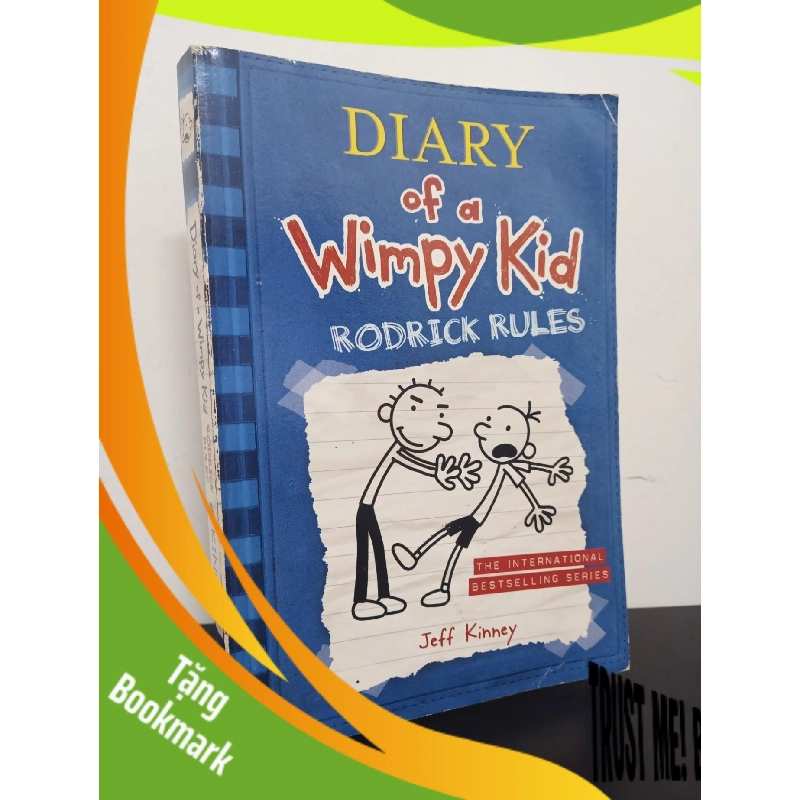 (TẶNG BOOKMARK) Diary Of A Wimpy Kid - Rodrick Rules - Jeff Kinney 2008 New 90% RBK.ASB2301 943016