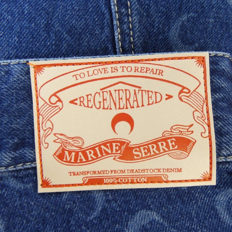 Quần jeans MARINE SERRE - Hàng hiệu Authentic 815273