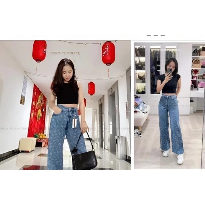 Quần jean MANGO. 2 sz 38, 1 sz 40 form nhỏ. 283081